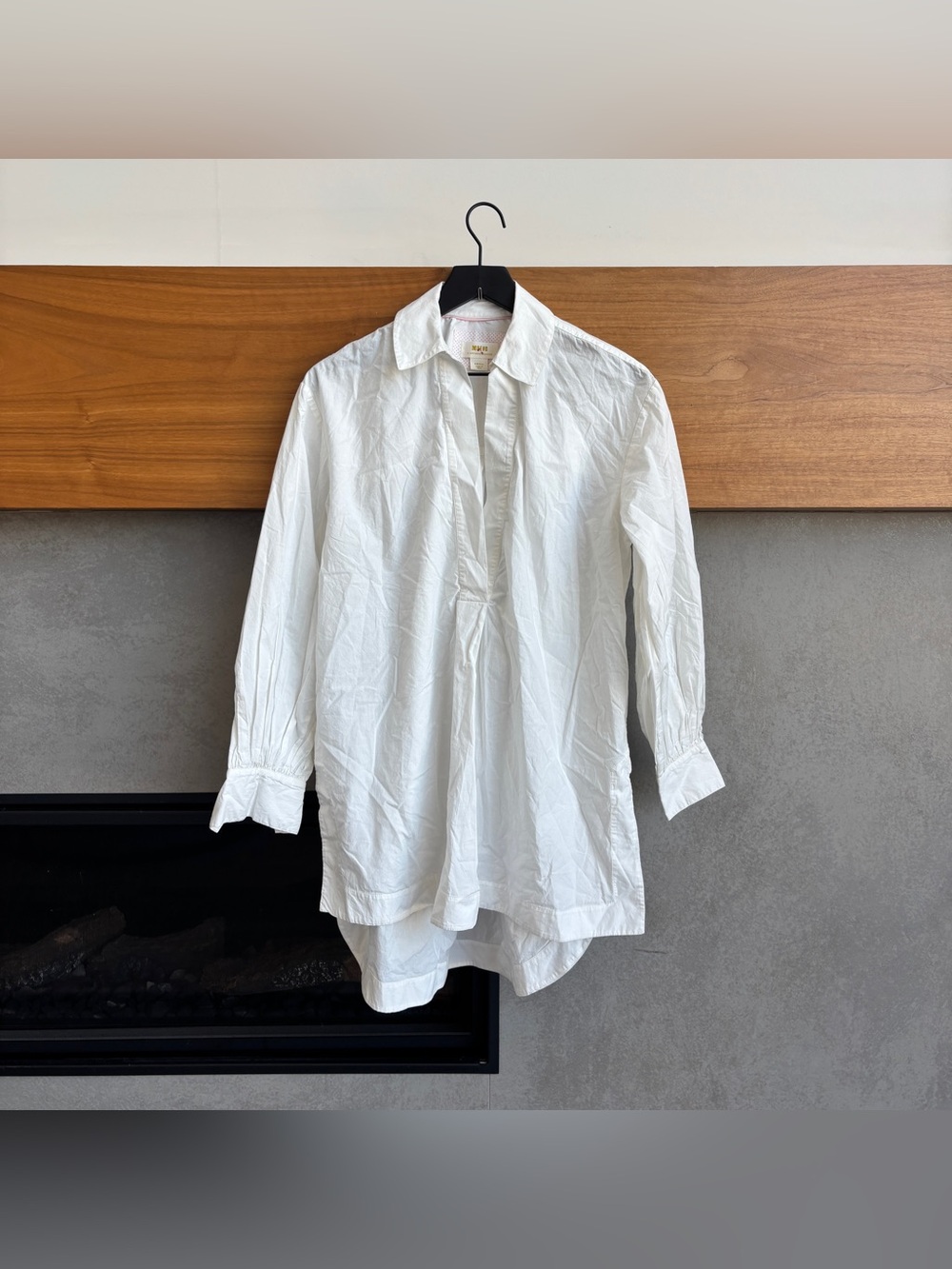 Maeve‎ By Anthropologie Long Sleeves Popover Tunic V Neck Blouse, Size S